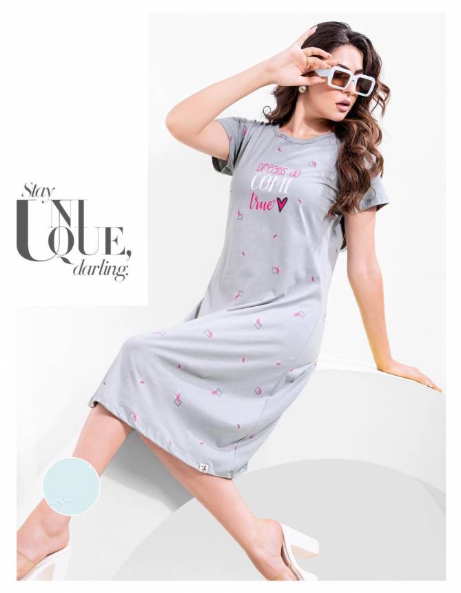 Vol 4 Short Nighty Western Hosiery cotton Night Suits Wholesale Price In Surat
